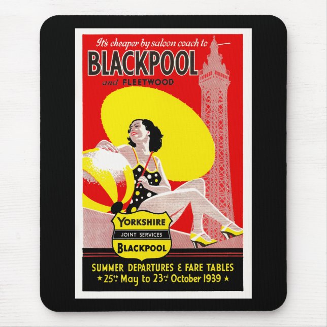 Blackpool Mouse Pad (Front)