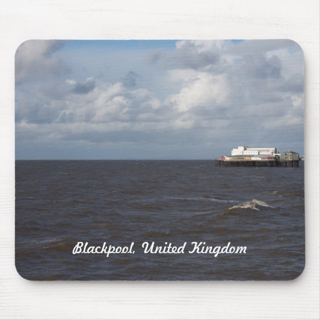 Blackpool Pier Mouse Pad (Front)