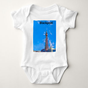Blackpool Tower Baby Bodysuit