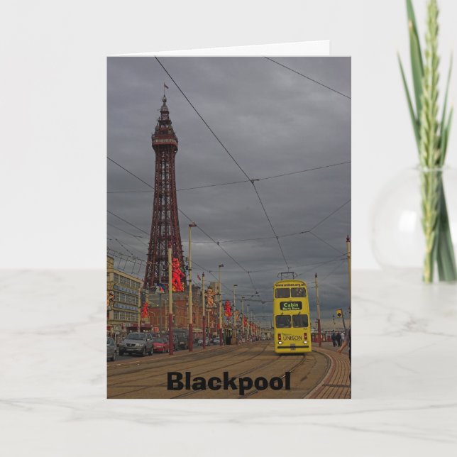 Blackpool Tower Card (Front)