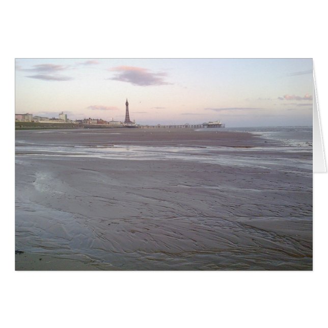 Blackpool Tower Card (Front Horizontal)