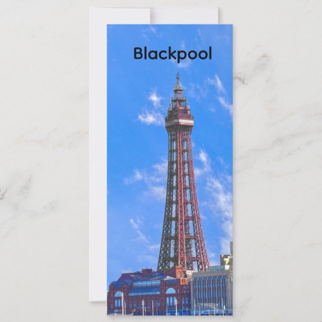 Blackpool Tower Holiday Card (Front)