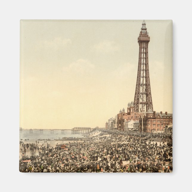 Blackpool Tower III, Lancashire, England Magnet (Front)