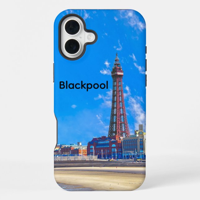 Blackpool Tower iPhone Case (Back)