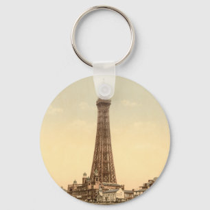 Blackpool Tower IV, Lancashire, England Key Ring