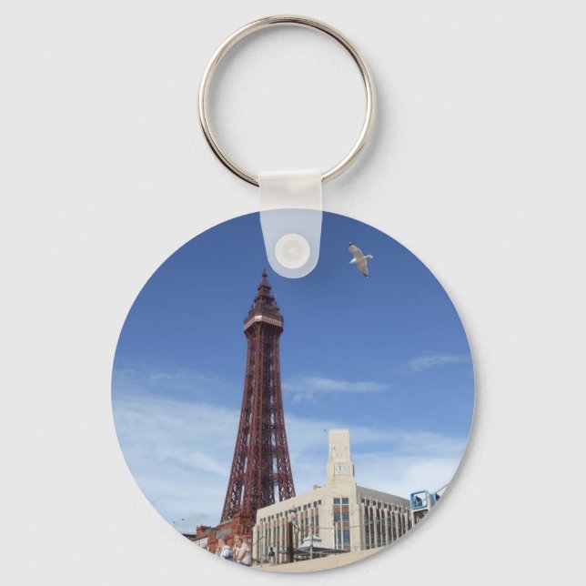 Blackpool Tower Key Ring (Front)