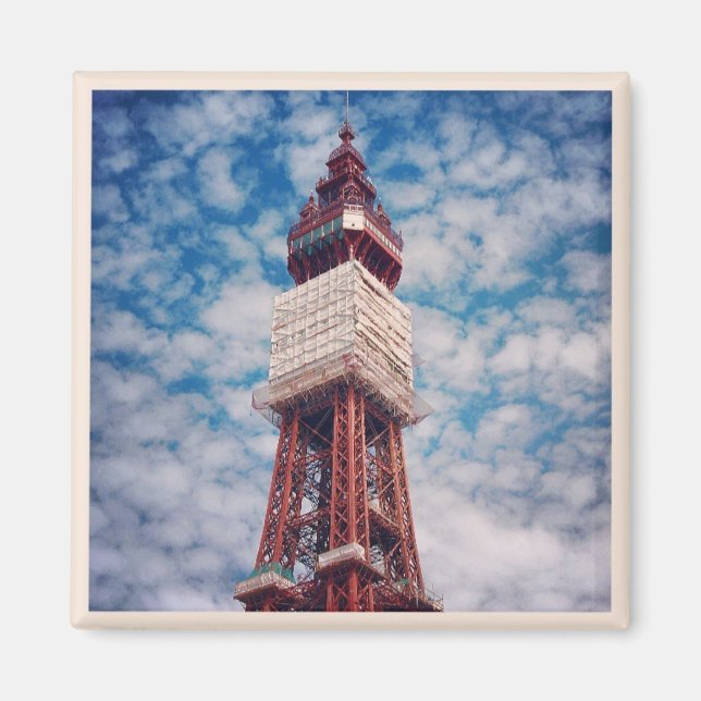 Blackpool Tower Magnet (Front)