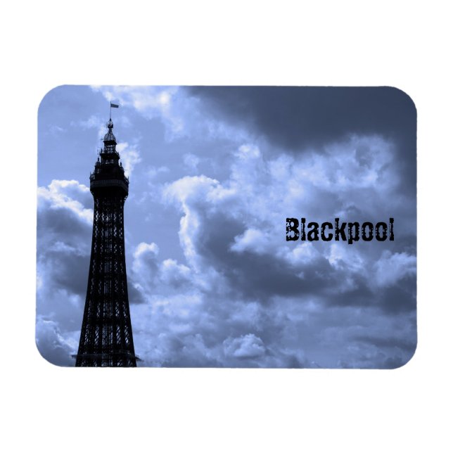 Blackpool Tower Magnet (Horizontal)