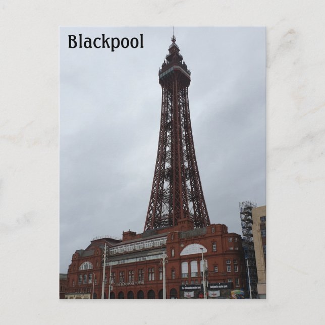 Blackpool Tower Postcard (Front)