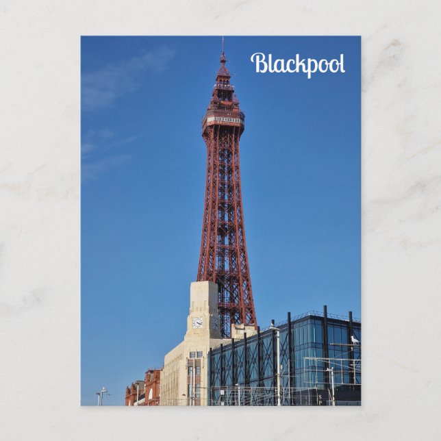 Blackpool Tower Postcard (Front)