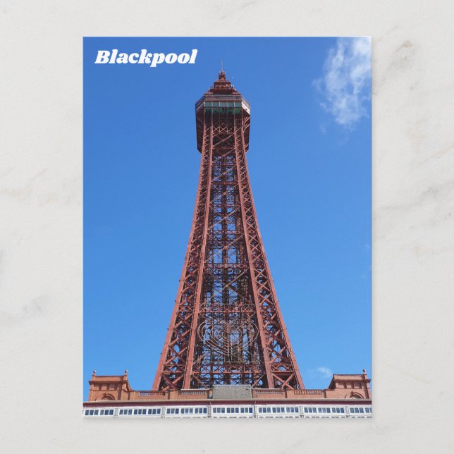 Blackpool Tower Postcard (Front)