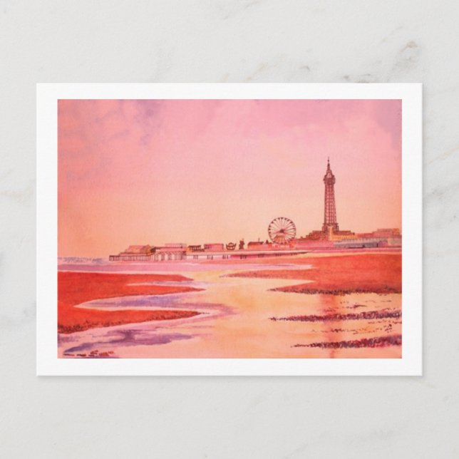 Blackpool Tower . Postcard (Front)
