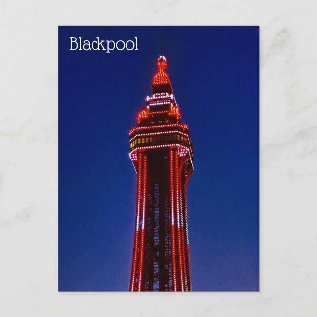 Blackpool Tower Postcard (Front)