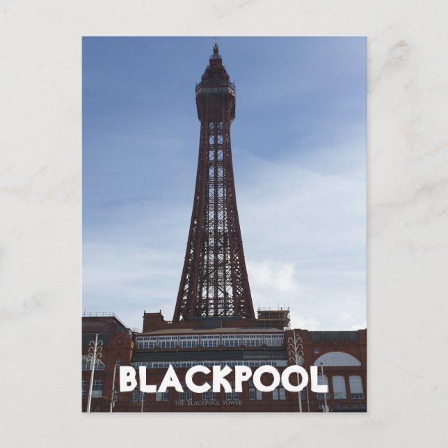 Blackpool Tower Postcard (Front)
