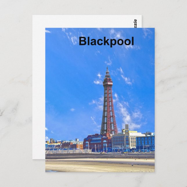 Blackpool Tower Postcard (Front/Back)