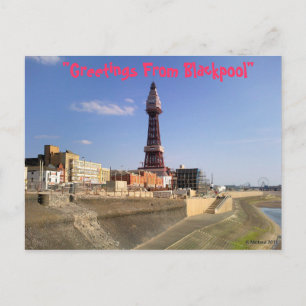 Blackpool Tower Postcard