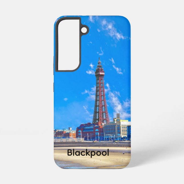 Blackpool Tower Samsung Galaxy S22 Case (Back)