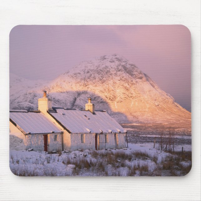 Blackrock Cottage, Glencoe, Highlands, Scotland 2 Mouse Pad (Front)