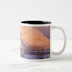 Blackrock Cottage, Glencoe, Highlands, Scotland 2 Two-Tone Coffee Mug