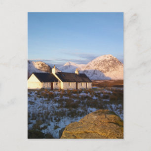 Blackrock Cottage, Glencoe, Highlands, Scotland Postcard