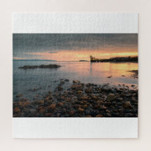 Blackrock sunset at Salthill beach in Galway