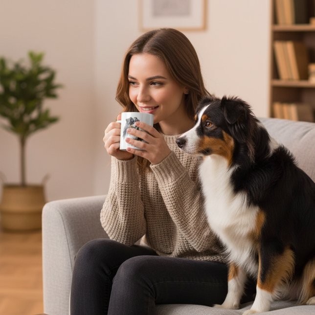  Blacks Australian Shepherd Modern Mug (Creator Uploaded)