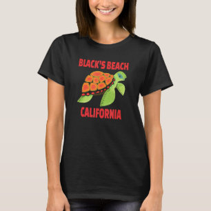 Blacks Beach California Sea Turtle T-Shirt