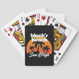 Black's Beach,San Diego Playing Cards