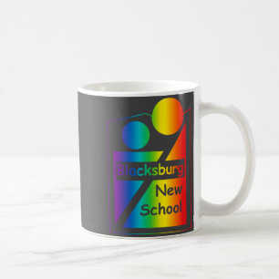 Blacksburg New School Retro Design _1  Coffee Mug