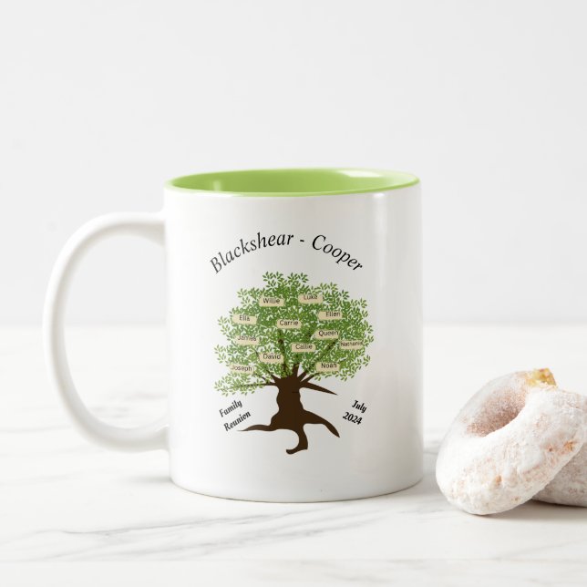 Blackshear - Cooper Family Reunion Mug (With Donut)