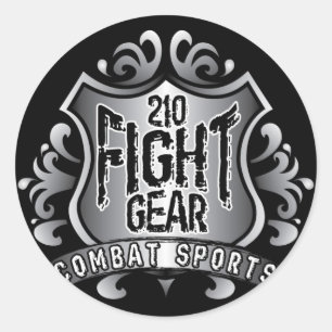 blackshirtshieldbg classic round sticker