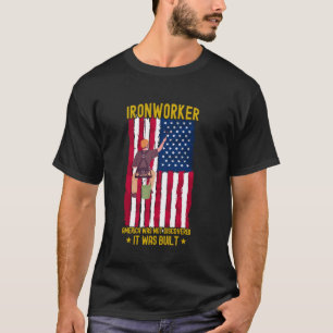 Blacksmith America Was Not Discovered Erector Iron T-Shirt
