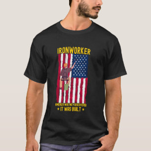 Blacksmith America Was Not Discovered Erector Iron T-Shirt