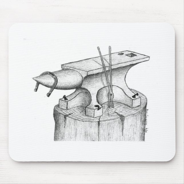 Blacksmith and Farrier Products Mouse Pad (Front)