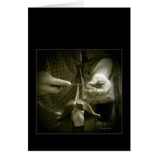 Blacksmith at work (Front)