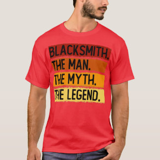Blacksmith blacksmithing 3 T-Shirt