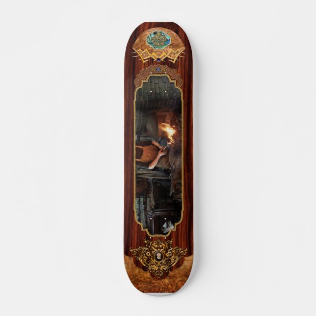 Blacksmith - Blacksmiths like it hot Skateboard (Front)