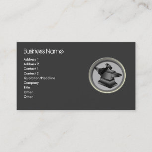 Blacksmith Business Cards