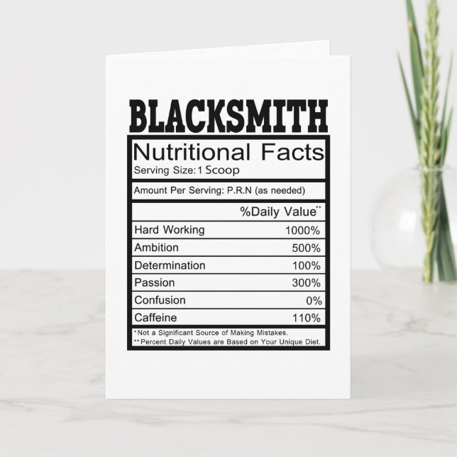 Blacksmith Card (Front)