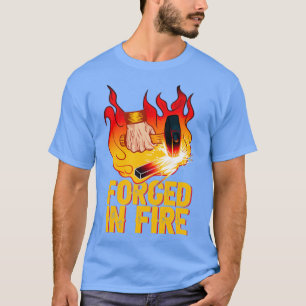 Blacksmith Forged In Fire Blacksmith Knifemaker T T-Shirt