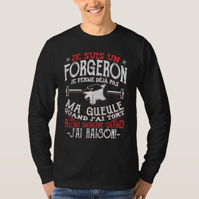 Blacksmith Forger T-Shirt (Front)