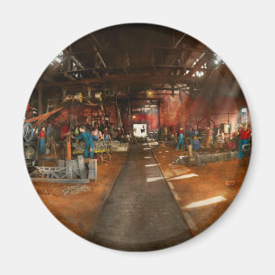 Blacksmith - Forging ahead 1905 Magnet