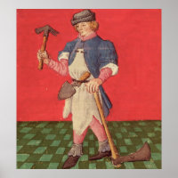 Blacksmith, from 'Le Livre des Echecs Moralises'