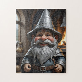 Blacksmith Gnome  Jigsaw Puzzle