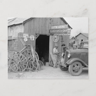 Blacksmith Shop, 1939 Postcard