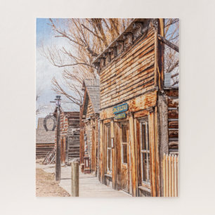 Blacksmith Shop in a False-fronted Building Jigsaw Puzzle