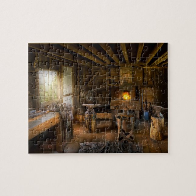 Blacksmith - That's got a nice ring to it Jigsaw Puzzle (Horizontal)