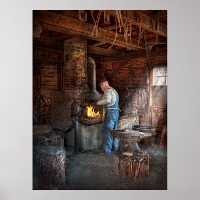 Blacksmith - The importance of the Blacksmith Poster (Front)