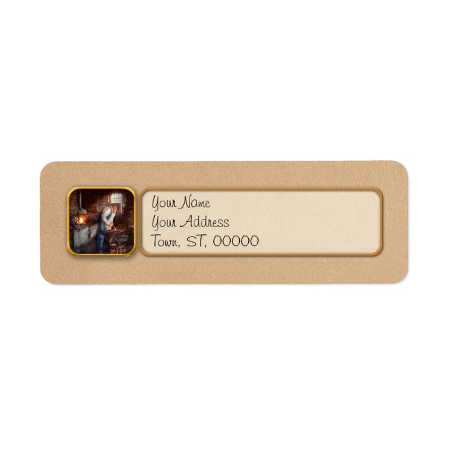 Blacksmith - The Smith Return Address Label (Front)