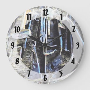 Blacksmith Tools Large Clock